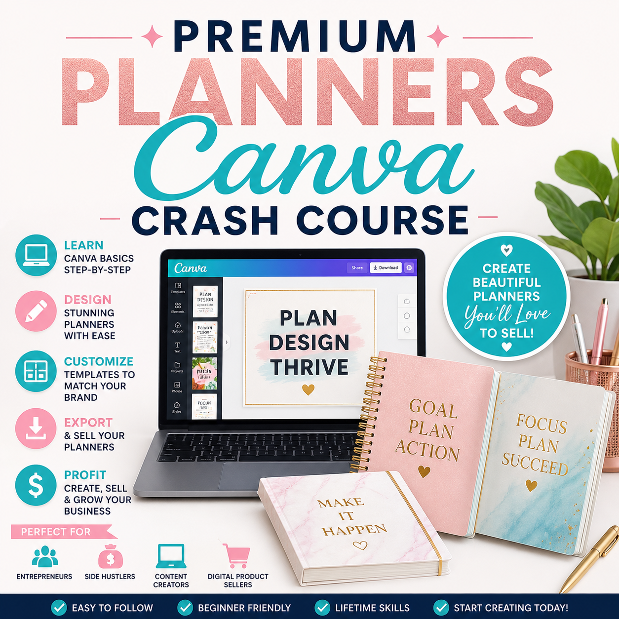 Premium Canva Planners Course